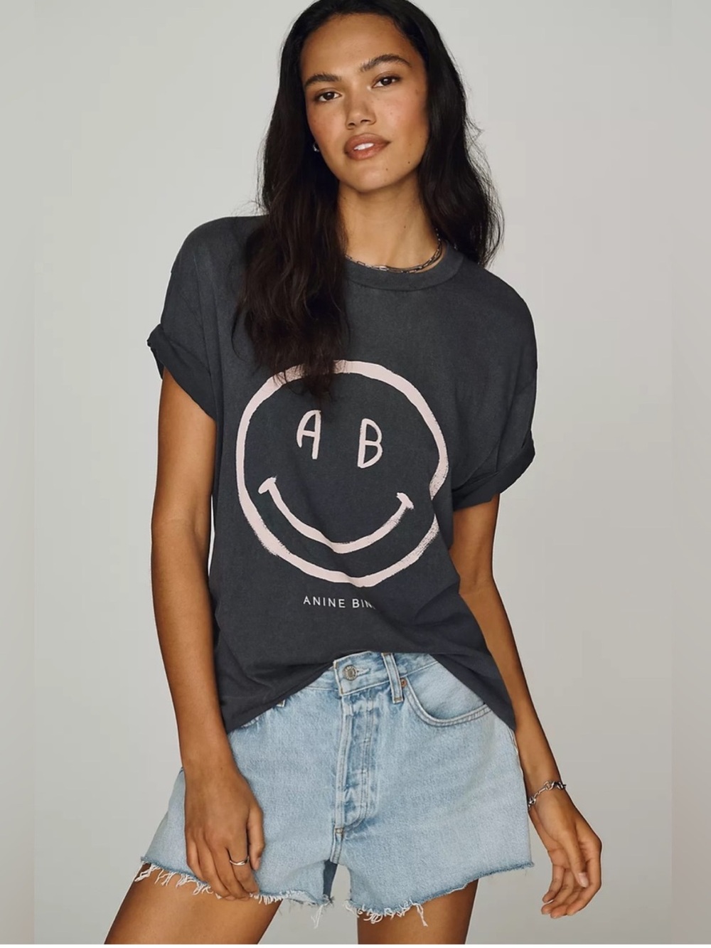 NWT Anine Bing Smiley
Graphic Tee